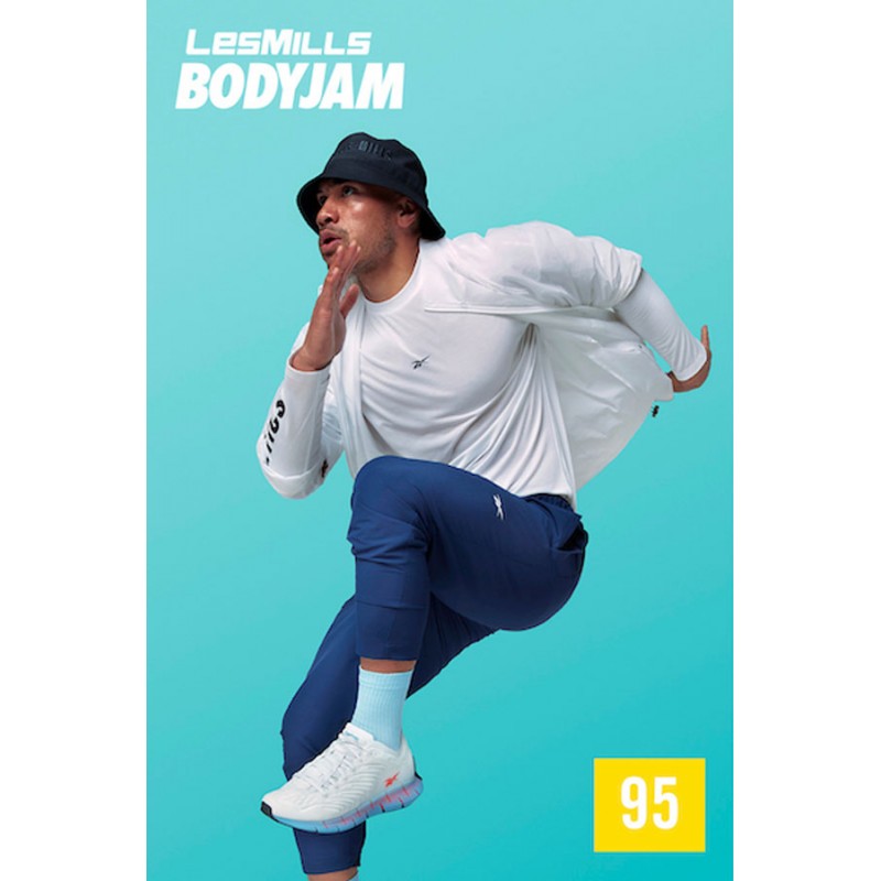 [HotSale]Les Mills Q1 2021 Body Jam 95 New Release BJ95 DVD, CD & Notes